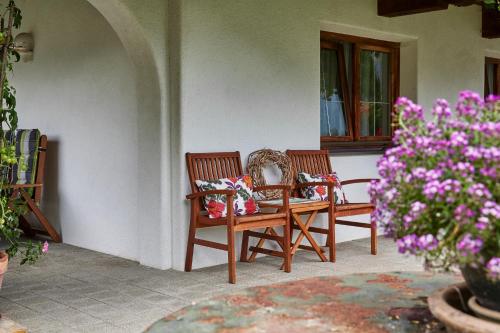 Posezení v ubytování Haus Elfi Fiegl