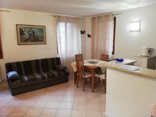 Et opholdsområde på Appartamento Antonia