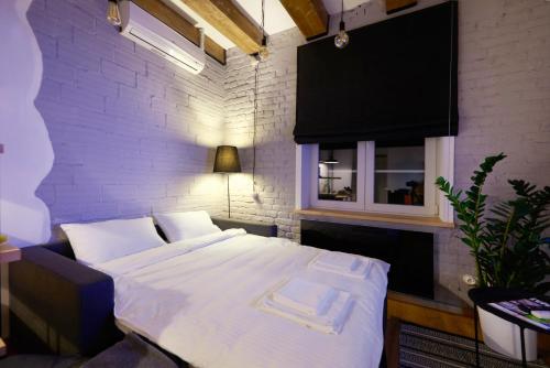 Posteľ alebo postele v izbe v ubytovaní Be Happy Apartment