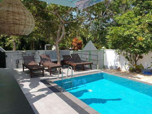 Kolam renang di atau dekat dengan Villa Goodwill Paradise