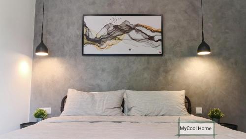 Cama o camas de una habitación en My Cool Home x The Quintet @ Cameron Highlands