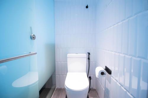 Et badeværelse på Hotel NuVe Elements