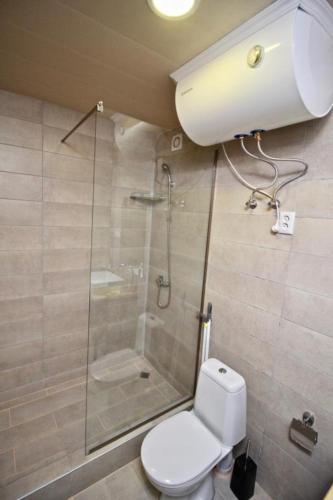 Koupelna v ubytování Vato Apartment