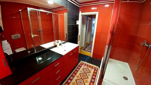 Ένα μπάνιο στο Apartment Noah