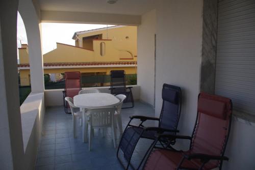 Un balcón o terraza de Villa Isolde
