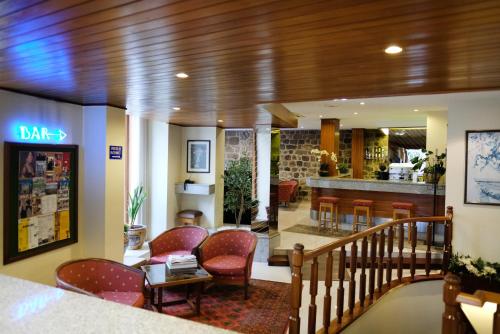 The lobby or reception area at Hotel Dona Sofia