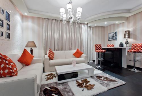 Posezení v ubytování Art Palace Suites & Spa