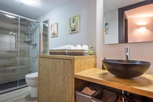 Een badkamer bij Apartamento Renovado Baqueira 1500