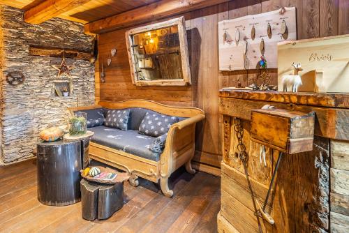 Posezení v ubytování Brieis Relais Alpino