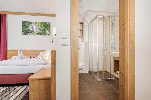 Vannituba majutusasutuses Hotel Kirchlerhof