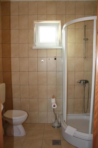 Vonios kambarys apgyvendinimo įstaigoje Apartment Anna Zagreb