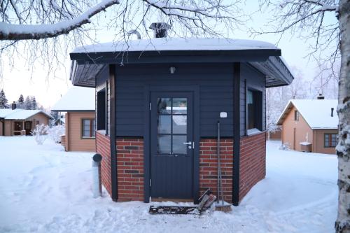 Matkailumaja Heikkala Cottages semasa musim sejuk