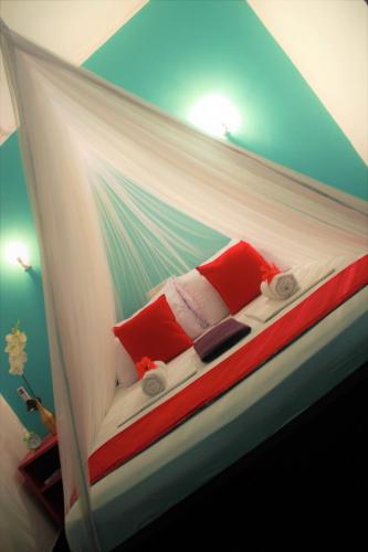 Cama o camas de una habitación en The Courtyard Villa