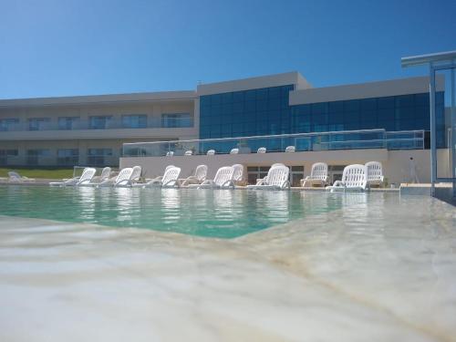 Πισίνα στο ή κοντά στο Hotel Cantera Respira Campo