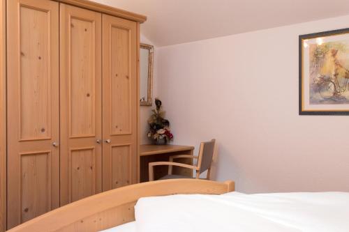 Cama o camas de una habitación en Landhaus Zauser