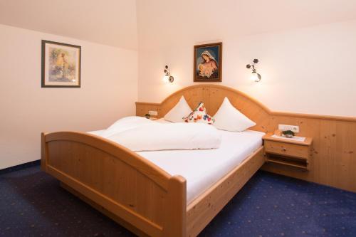 Cama o camas de una habitación en Landhaus Zauser