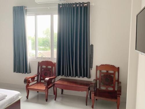 Posezení v ubytování Phong Lan Guesthouse