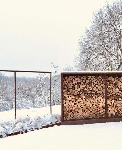 Gite La Petite Beurrerie des Ardennes durante el invierno