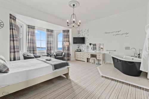 Giltar Hotelにあるベッド