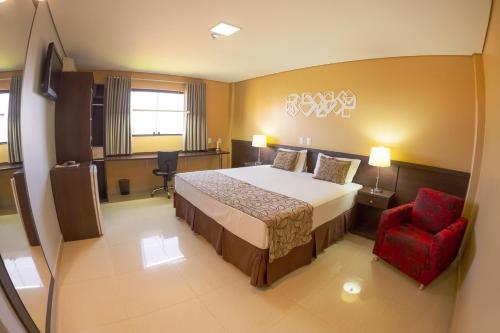 Katil atau katil-katil dalam bilik di Sofisticatto Park Hotel