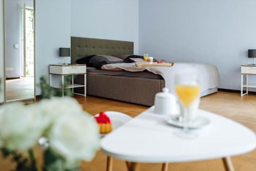Posezení v ubytování Doppelzimmer an der TA (Nr. 1)