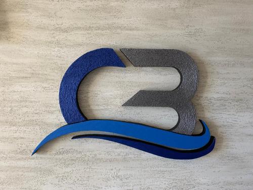 a large letter s on top of a carpet at Costa Bahia Hotel Paseo Caribe in San Juan