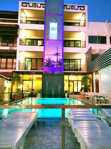 Πισίνα στο ή κοντά στο Beach Gallery House