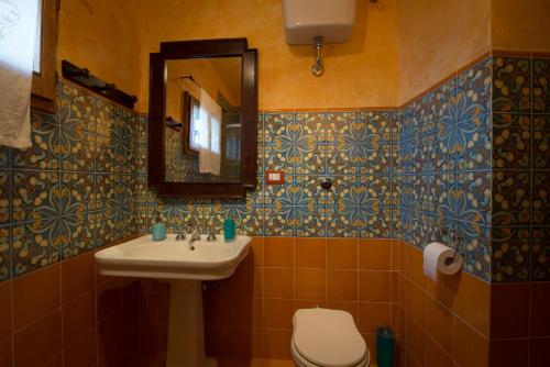 Koupelna v ubytování Casa Benoi
