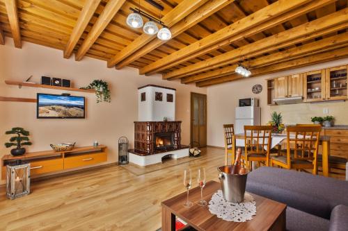 Posezení v ubytování Apartmány Pinus, Tále, Chopok Juh