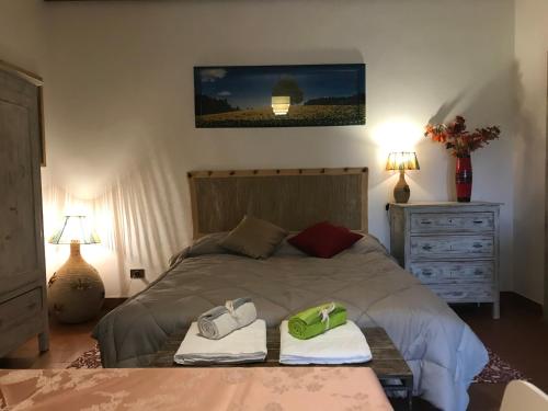 Posteľ alebo postele v izbe v ubytovaní Il Girasole