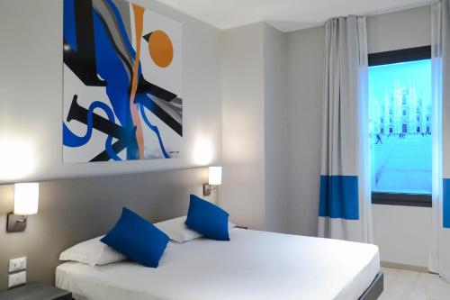 Postel nebo postele na pokoji v ubytování AN Hotel Dépendance Milano Melegnano