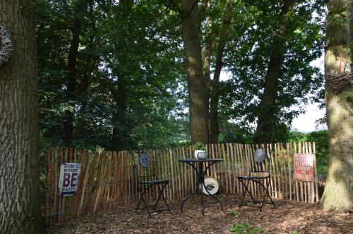 Taman di luar Gästehaus am Aa Tal