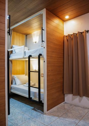 Un ou plusieurs lits dans un hébergement de l'établissement B&B Backpackers
