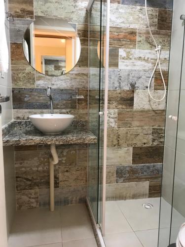 Koupelna v ubytování Pousada Maria Bonita Porto De Galinhas