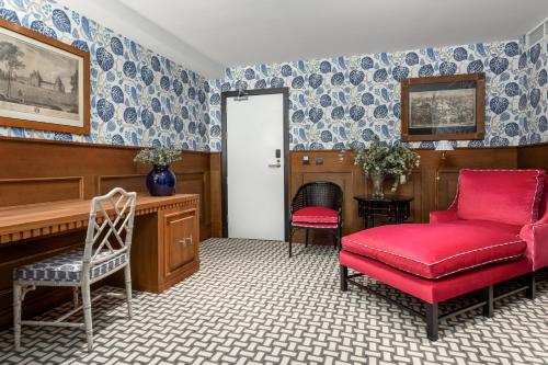 Ruang duduk di Room Mate Collection Alba, Madrid