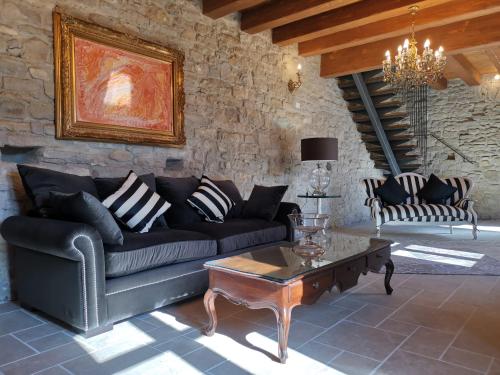 Гостиная зона в L'Antica Dimora - Suites & Apartments