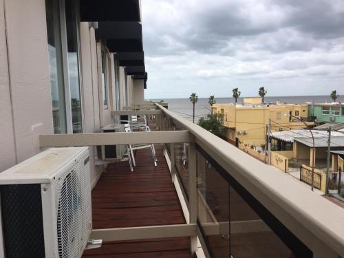 Balkoni atau teres di Hotel Rex