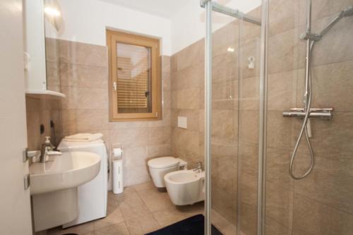 Kylpyhuone majoituspaikassa Vista Monte Grigna