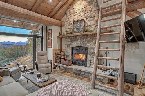 Μια τηλεόραση ή/και κέντρο ψυχαγωγίας στο SkyRun Cabin cabin