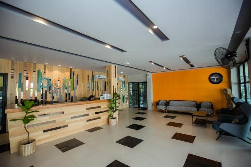 Fitness centrum a/nebo fitness zařízení v ubytování The Bed Hotel