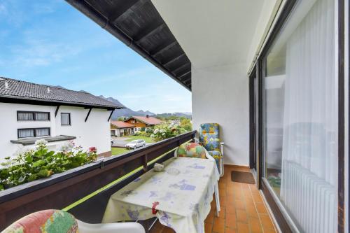 Balcone o terrazza di Ferienwohnung Ried Inzell