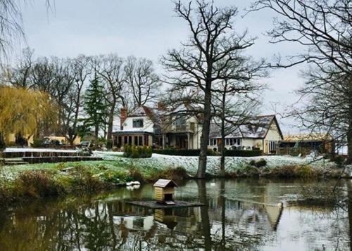 The building where the bed & breakfast is located 