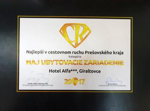 GiraltovceにあるHotel Alfaのギャラリーの写真