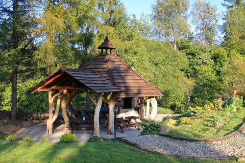 En have udenfor Zagroda Lipowiec