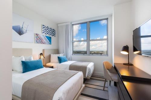 ハランデール・ビーチにあるModern 3 bedroom at Hollywood Beach Resort 28th floorのギャラリーの写真