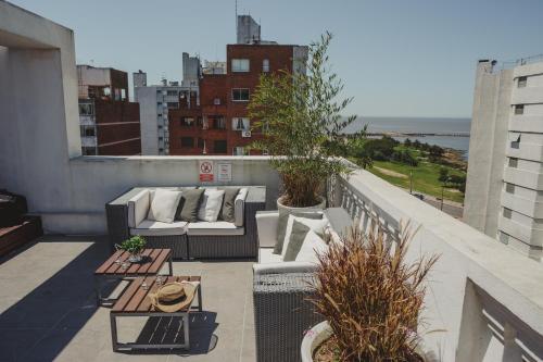 Area soggiorno di After Hotel Montevideo