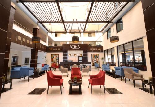 Posezení v ubytování MENA Tyche Hotel Amman