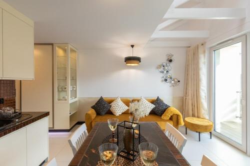 Posedenie v ubytovaní Apartament K2