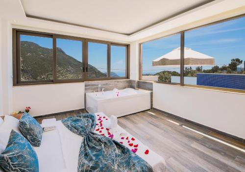 Secluded Sea View Honeymoon Escape Jacuzzi Private Pool-Villa Bella1 Orkide