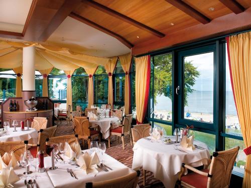 En restaurant eller et spisested på Travel Charme Strandhotel Bansin